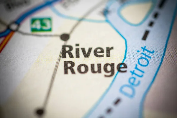 River Rouge Michigan Usa — Stock Photo, Image