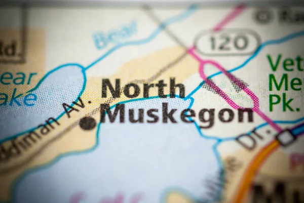 北Muskegon 密歇根美国 — 图库照片