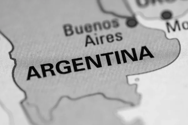 아르헨티나 Geogrphy 컨셉트 — 스톡 사진