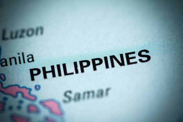Filipinas Geogrphy Conceito Close Shot — Fotografia de Stock