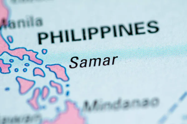 Samar Filipinas Geogrphy Conceito Close Shot — Fotografia de Stock