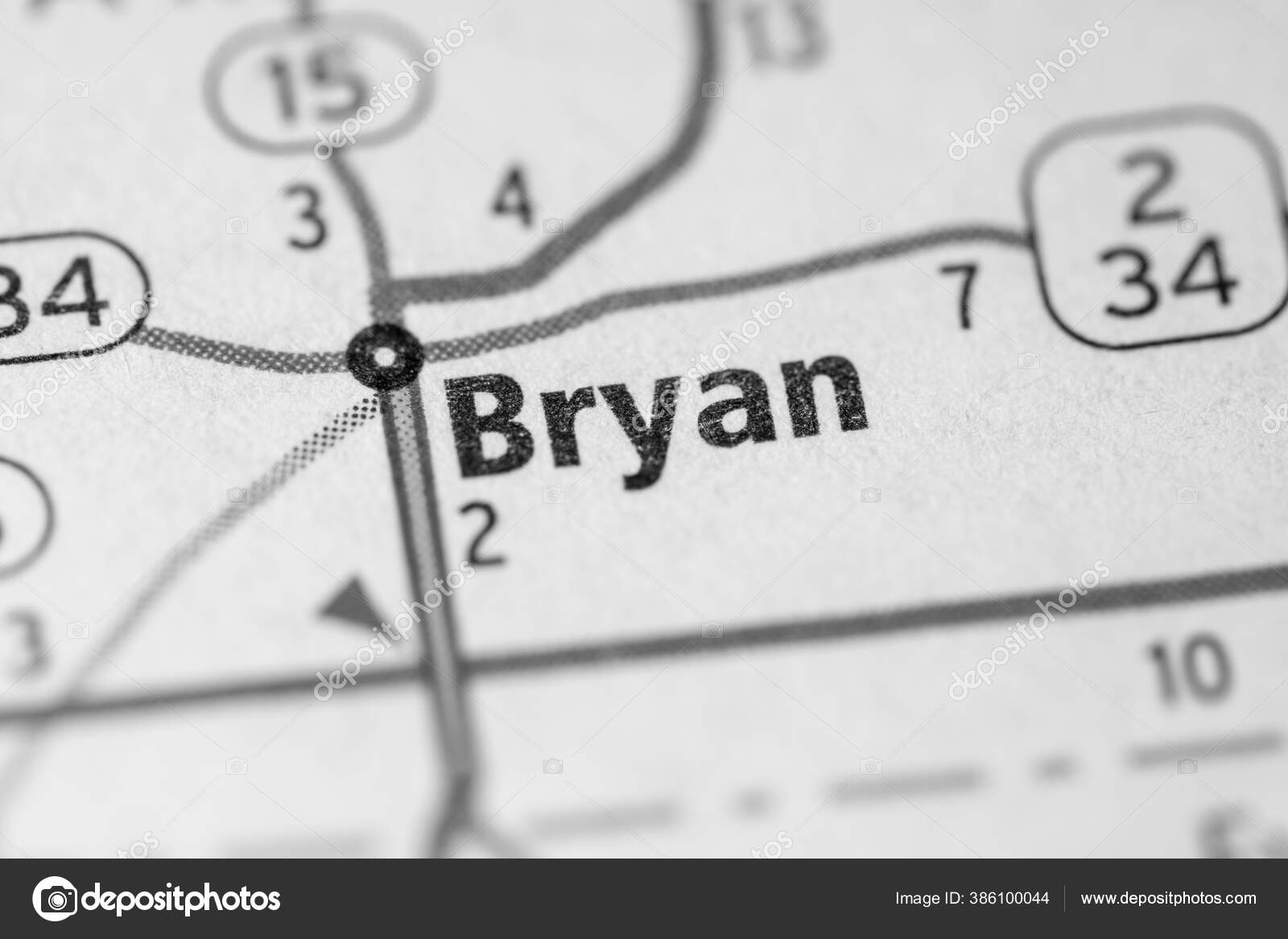 Bryan Ohio Usa Map Stock Photo by ©aliceinwonderland2020 386100044