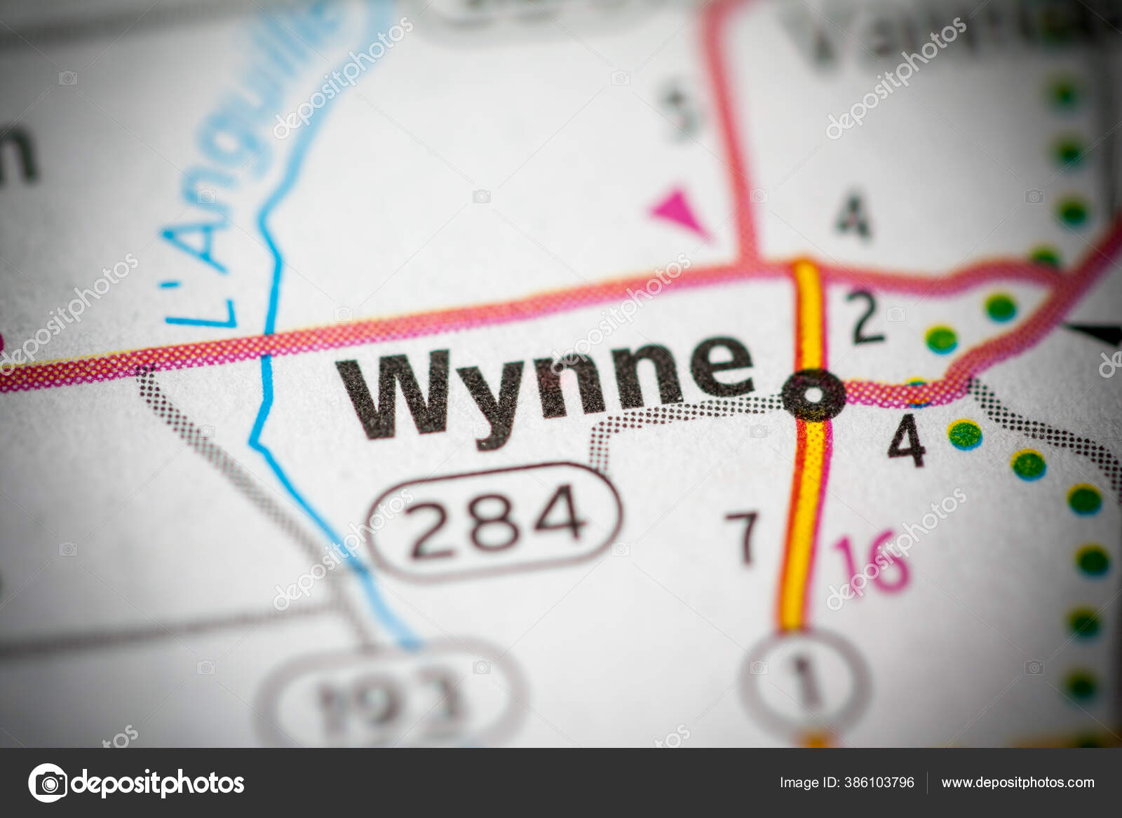 Wynne Arkansas Usa Map Stock Photo by ©aliceinwonderland2020 386103796