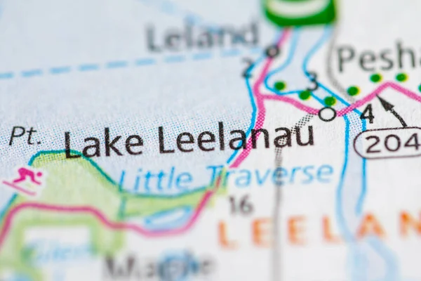 Lago Leelanau Michigan Estados Unidos — Fotografia de Stock