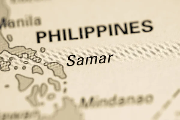 Samar Filipinas Geogrphy Conceito Close Shot — Fotografia de Stock