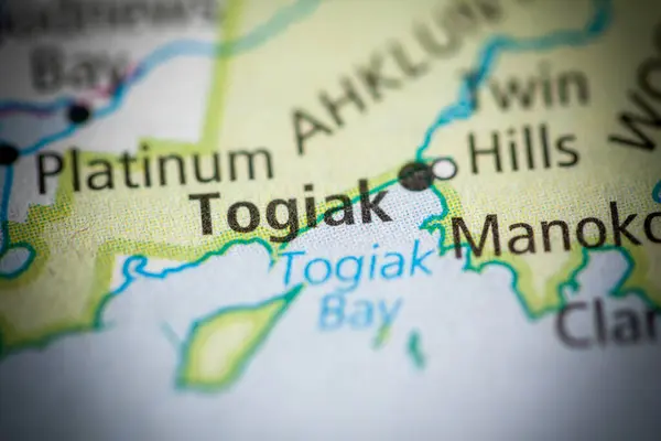 Togiak Alaska Estados Unidos Concepto Geográfico Primer Plano — Foto de Stock