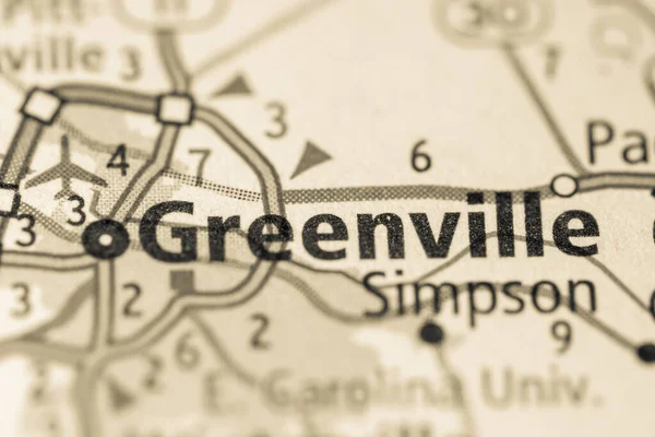 Greenville Kuzey Carolina Abd — Stok fotoğraf