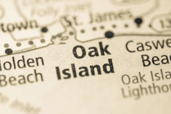 Oak Island Észak Karolina Egyesült Államok — Stock Fotó