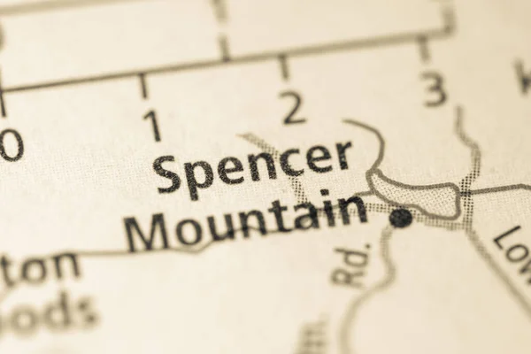 Spencer Mountain Carolina Norte Estados Unidos — Fotografia de Stock