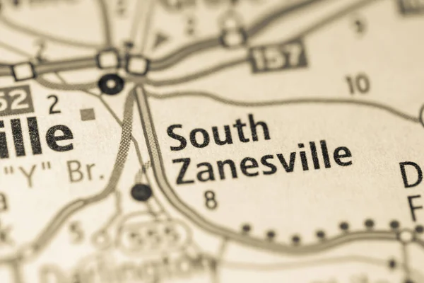 Södra Zanesville Ohio Här Förenta Staterna — Stockfoto