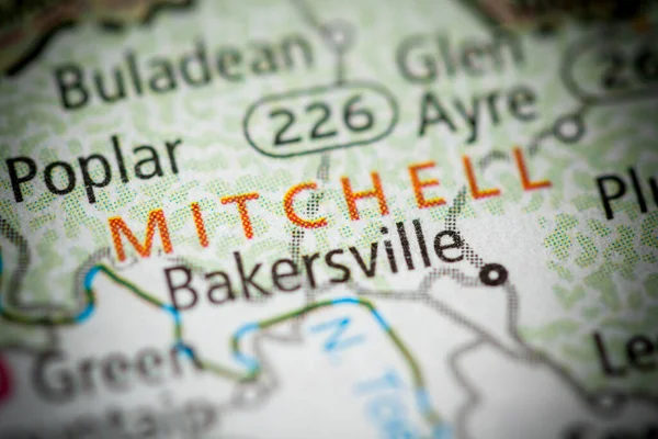 米切尔Mitchell 北卡罗莱纳州 — 图库照片