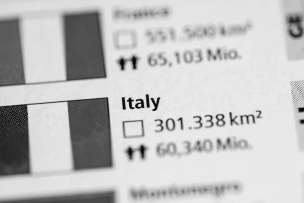 이탈리아 Geogrphy 컨셉트 — 스톡 사진