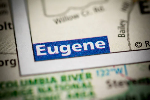 Eugene. Oregon. USA. Geographic concept close up shot