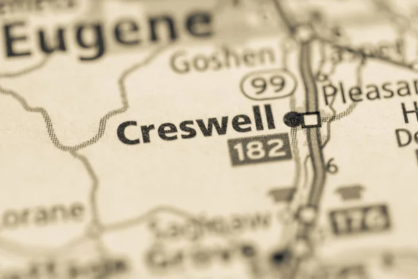 Met Creswell Oregon Verenigde Staten Geografisch Concept Close Shot — Stockfoto