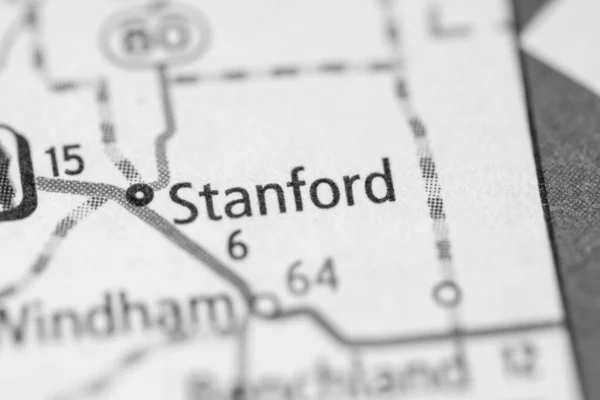 Stanford Montana Mapa Usa —  Fotos de Stock