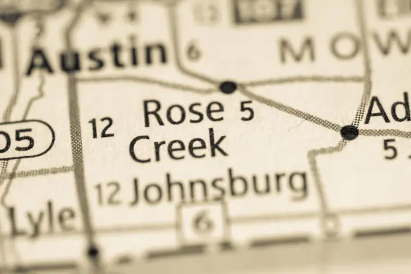 Rose Creek Ben Minnesotában Egyesült Államok — Stock Fotó