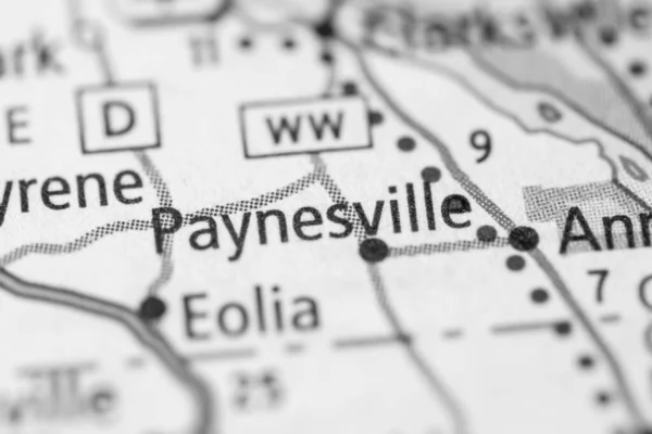 Paynesville Missouri Abd Haritası — Stok fotoğraf