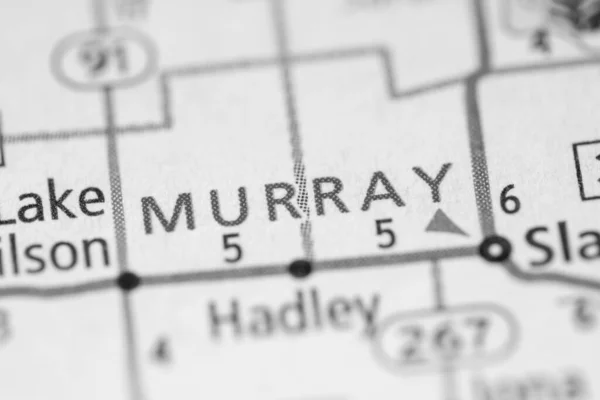 Murray Minnesota Mapa Usa — Foto de Stock