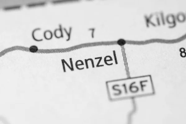 Νένζελ Νεμπράσκα Χάρτης Ηπα — Φωτογραφία Αρχείου
