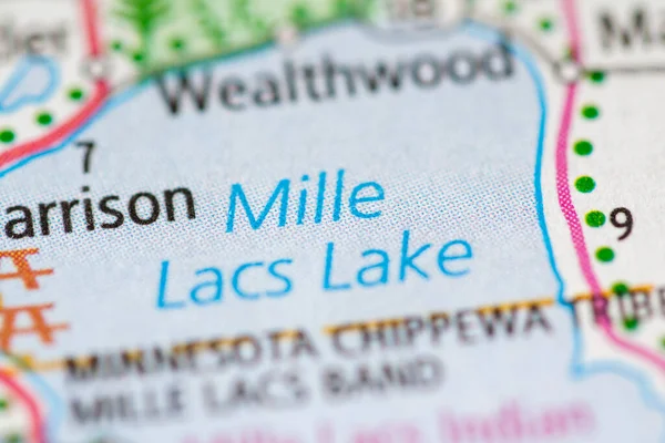 Lago Mille Lacs Minnesota Estados Unidos — Fotografia de Stock