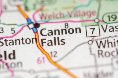Cannon Falls. Minnesota. USA clipart