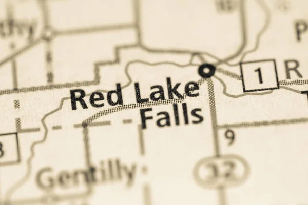 Kızıl Göl Şelalesi Minnesota Abd — Stok fotoğraf