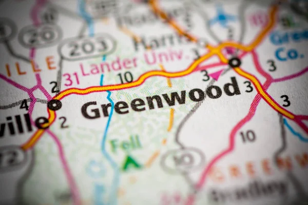 Greenwood Carolina Sul Estados Unidos — Fotografia de Stock