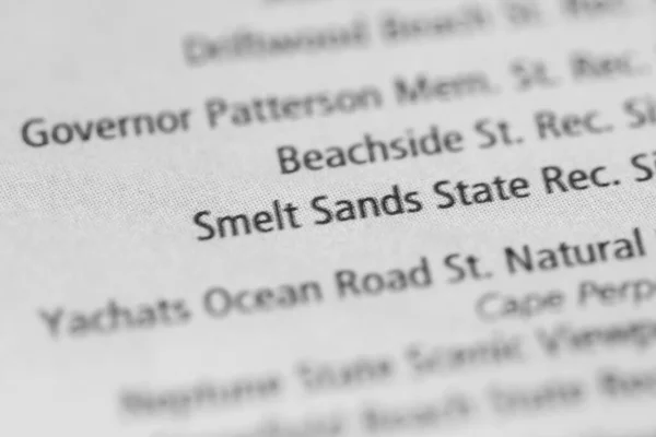 Selt Sands State Rec 俄勒冈州美国 — 图库照片