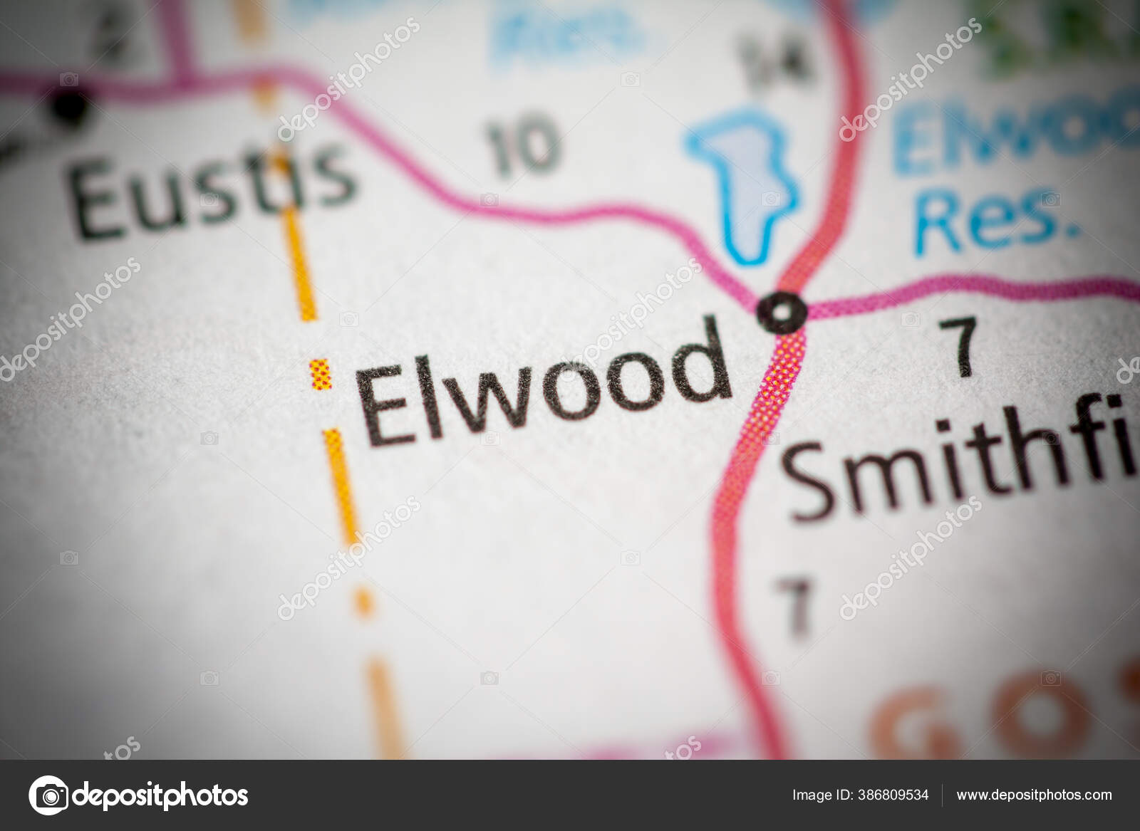 Elwood Nebraska Usa Map Stock Photo by ©aliceinwonderland2020 386809534