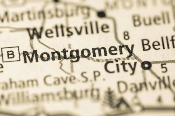 Montgomery City Det Missouri Förenta Staterna — Stockfoto