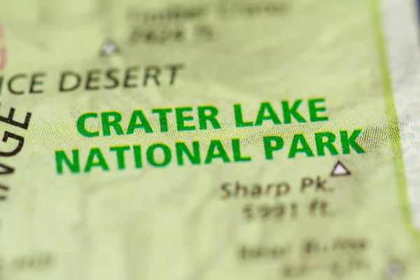 Crater Lake National Park Oregon Usa — Stock Photo, Image