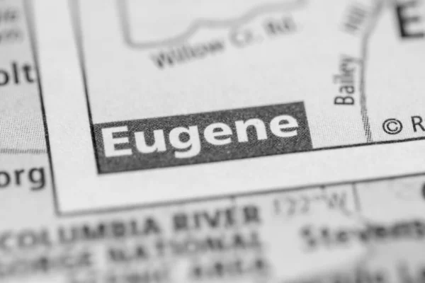 Eugene. Oregon. USA. Geographic concept close up shot
