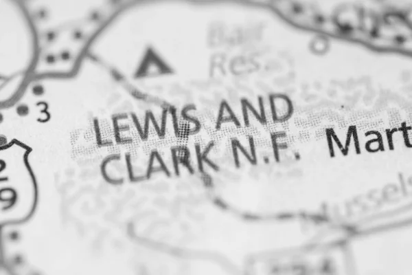 Lewis Clark Montana Usa — Stock fotografie