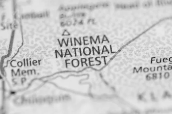 Winema National Forest Oregon Stati Uniti — Foto Stock