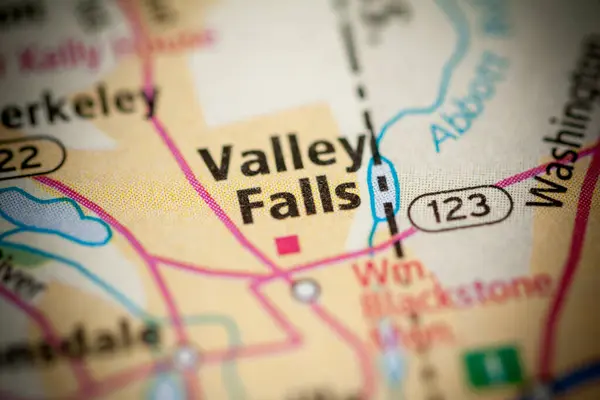 Valley Falls Rhode Island Usa — Stock Photo, Image