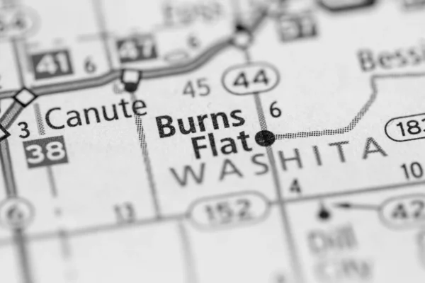Burns Flat Oklahoma Estados Unidos — Foto de Stock
