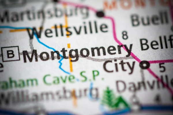 Montgomery City Det Missouri Förenta Staterna — Stockfoto