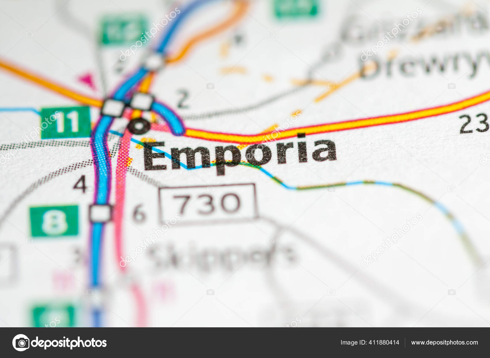 karta över emporia karta över emporia