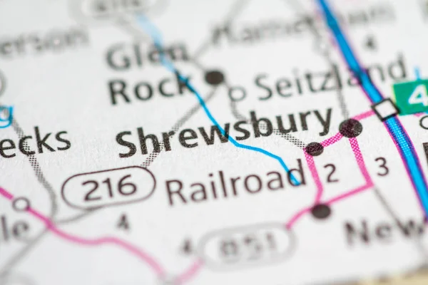 Shrewsbury Pennsylvania Mapa Usa — Foto de Stock