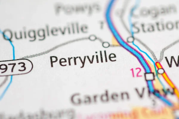 Pennsylvania Eyalet Haritası Abd Yol Haritası Konsepti — Stok fotoğraf