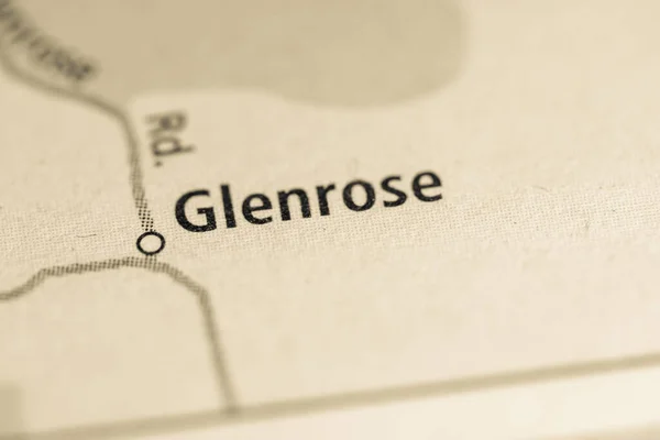 Γκλένροουζ Ουάσινγκτον Χάρτης Ηπα — Φωτογραφία Αρχείου