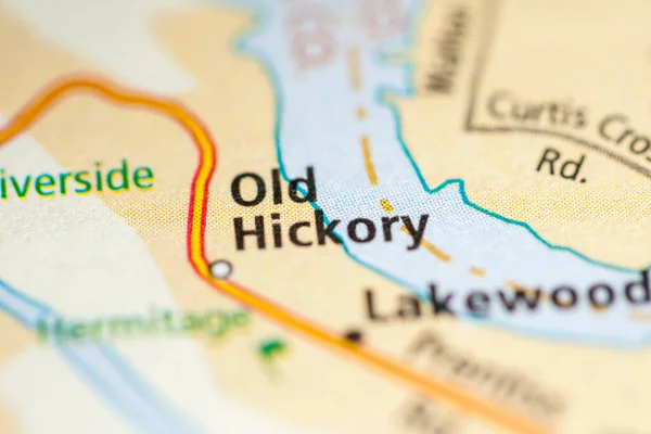 Starý Hickory Tennessee Usa Koncepce Plánu — Stock fotografie