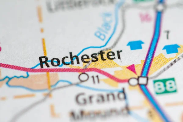 Rochester Washington Plán Usa — Stock fotografie