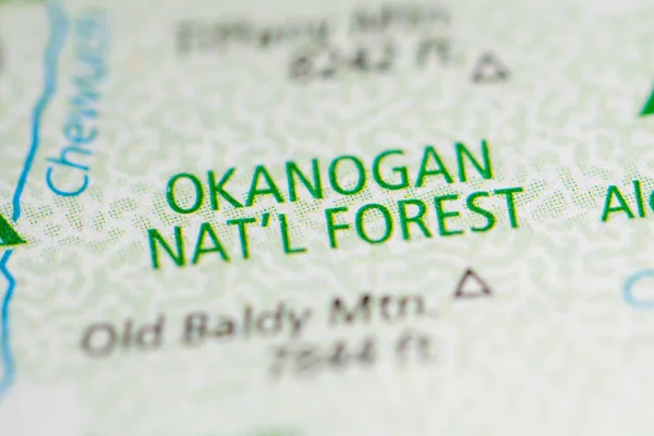 Okanogan National Forest Washington Usa — Stock Photo, Image