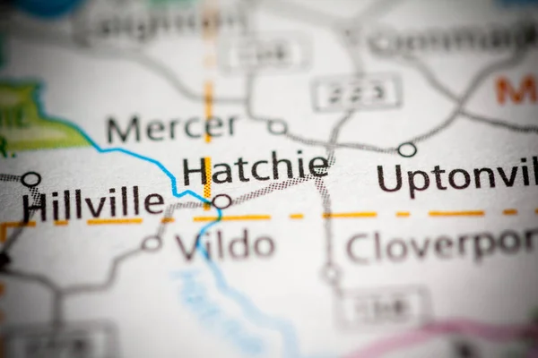 Hatchie Tennessee Conceito Roteiro Dos Eua — Fotografia de Stock