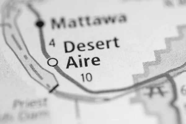 Desert Aire. Washington. USA map