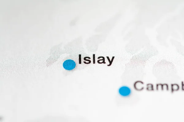 Islay, Scotland, UK cartography, geography map