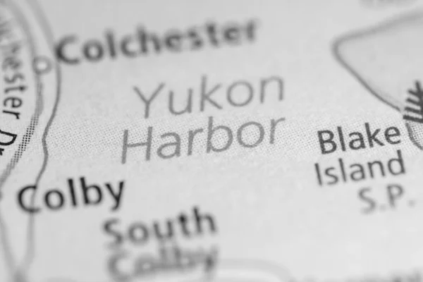 Yukon Harbor Washington Usa Resor Karta — Stockfoto