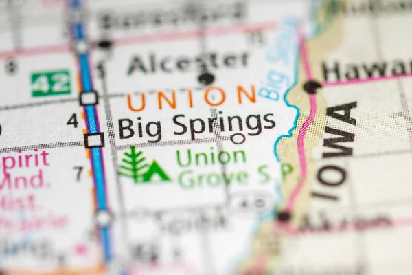 Big Springs Ben Dél Dakota Egyesült Államok — Stock Fotó