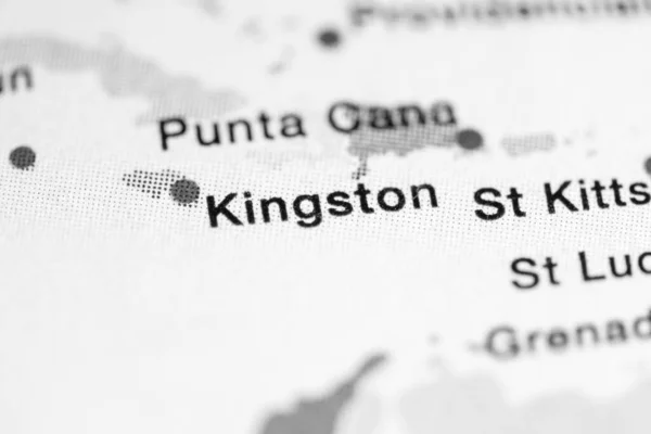 Kingston, Jamaica Metro map.